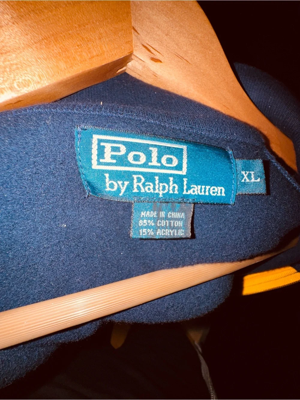 Polo by Ralph Lauren Zip up Sweatshirt. XL